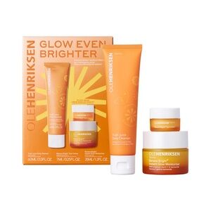 $45 Ole Henriksen Brightening Skincare Set - Orange and Yellow